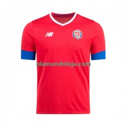 Camisola Costa Rica Homem Equipamento Primeiro Copa do Mundo 2022 Manga Curta